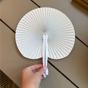 Elegant White Hand Fans